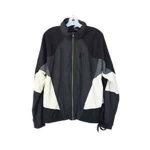 NIKE Men's Archive Reissue 1990 Track Jacket - Black/Grey/White - S